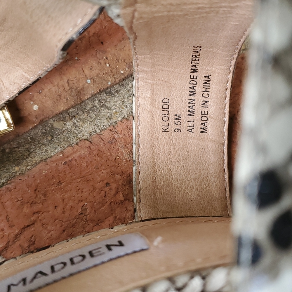 Steve Madden wedges - sz. 9.5 - Picture 4 of 8